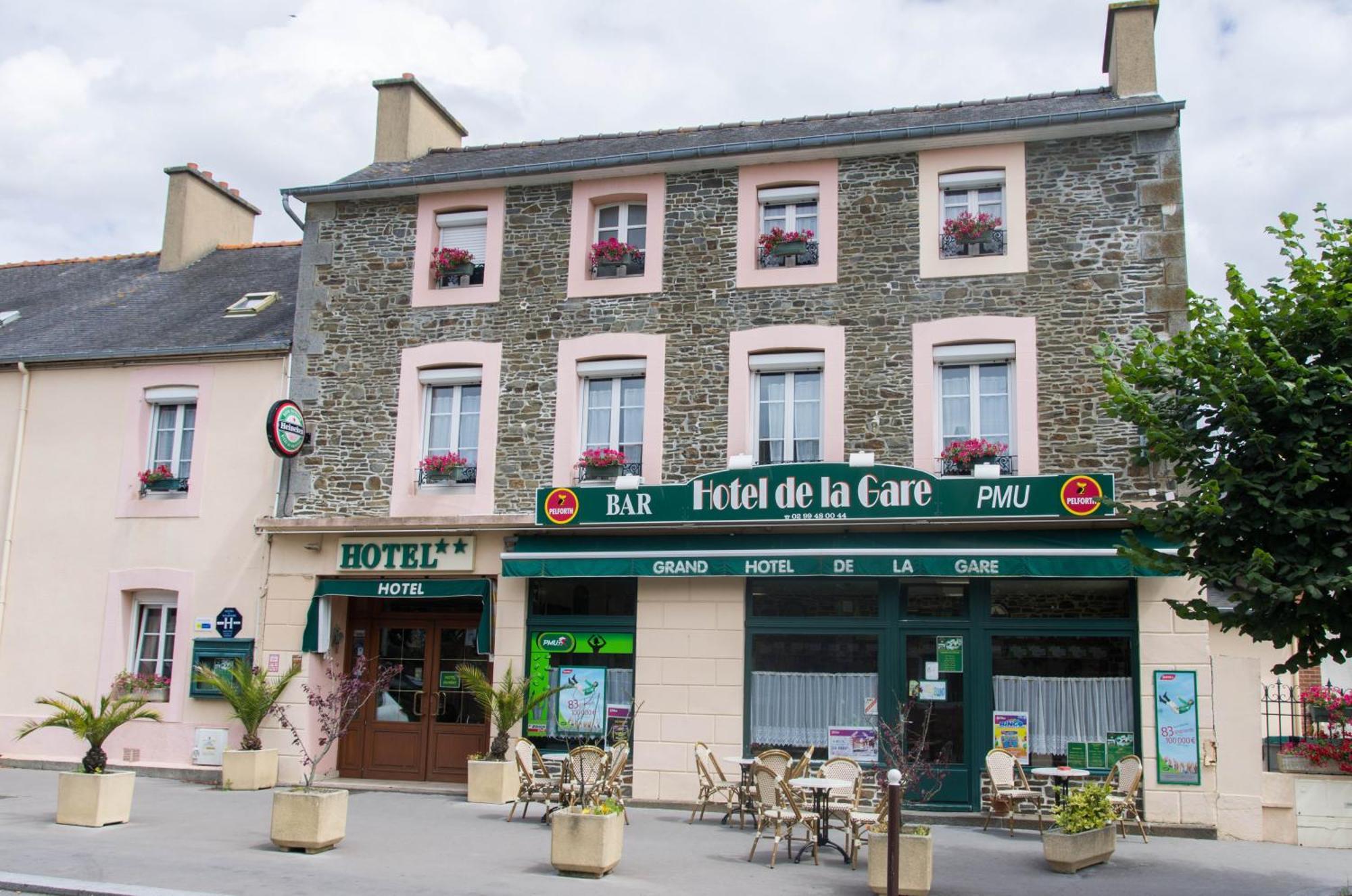 Hotel de la Gare Dol-de-Bretagne Exterior foto